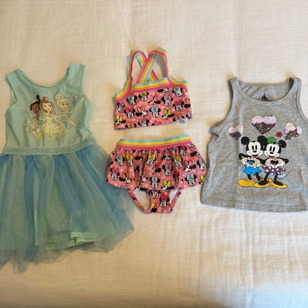 Disney Kids Bundle Lot Size 2T